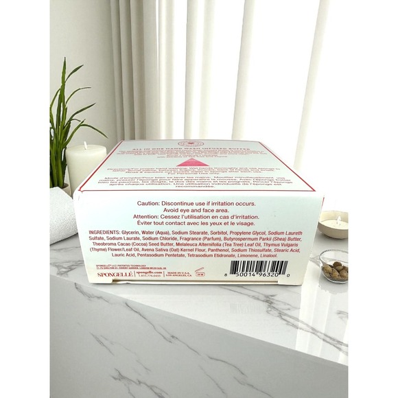 Spongellé Hand Defense Buffer Rejuvenate Thyme Tea‎ Tree Oil 3.5oz New - Picture 5 of 5